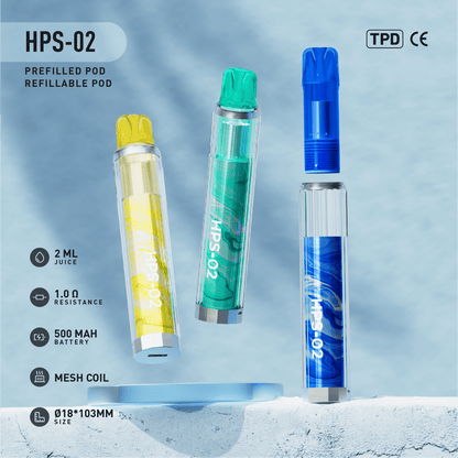 MILSONSVAPE HPS02 POD VAPE 2ML
